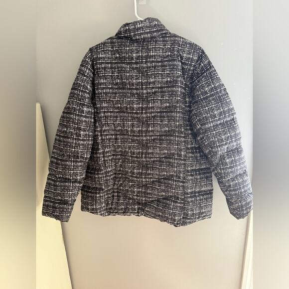 Lands End Down Filled Puffer Jacket Coat Womens SZ XL Full Zip Outerwear Warm - Picture 6 of 8